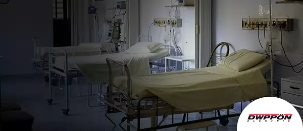 Camas de hospital con Sistema Eléctrico Aislado